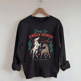 Giddy Up Jingle Horse Christmas Sweatshirt
