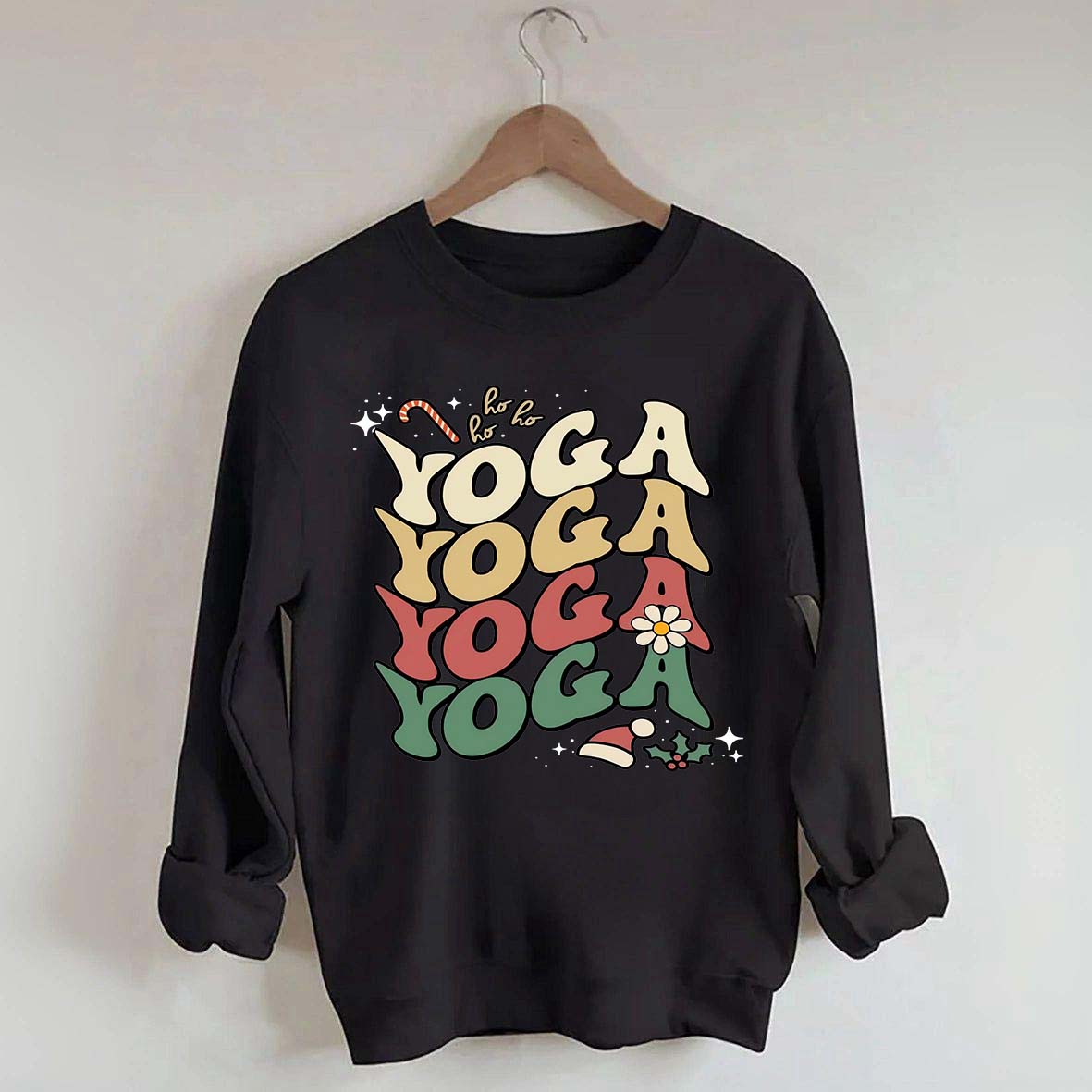 Yoga Christmas Instructor Sweatshirt