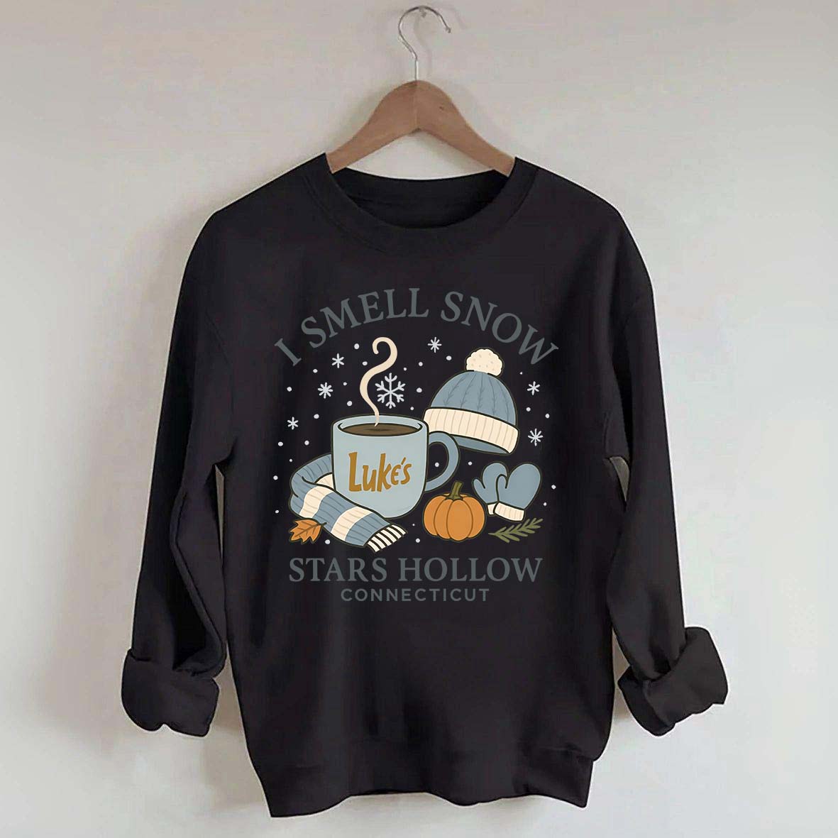 I Smell Snow Stars Hollow Sweatshirt