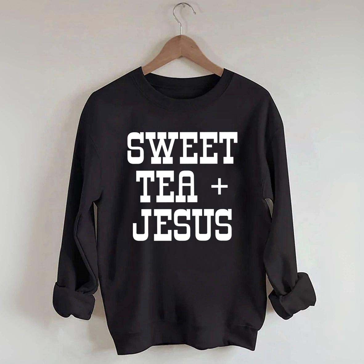Sweet Tea + Jesus Minimalist Swatshirt