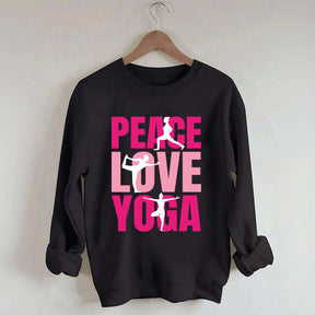 Yoga Is The Journey Back To Yourself Sweatshirt