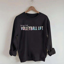 Cool Volleyball Player Sweatshirt