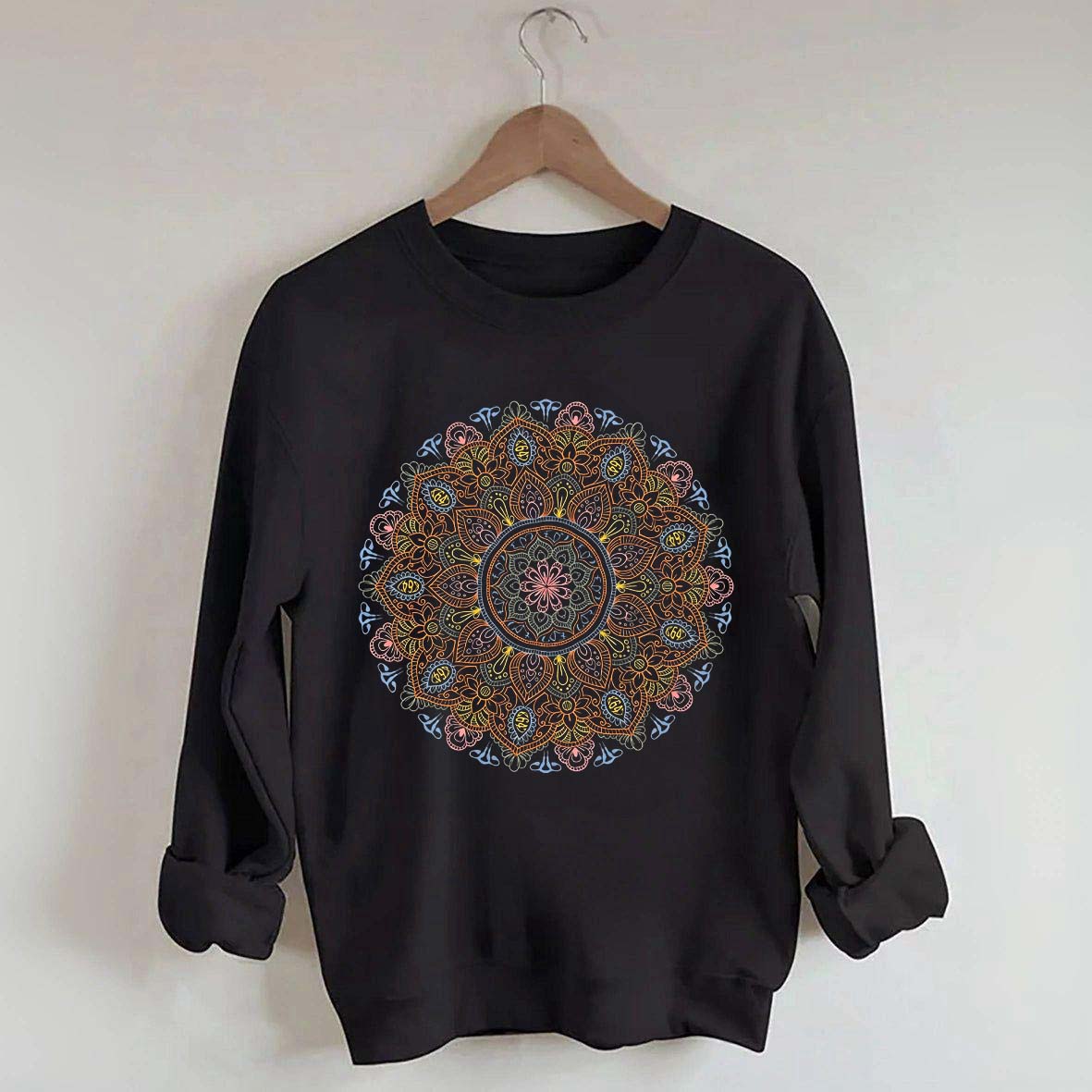 Retro Resist Subtle Mandala Sweatshirt