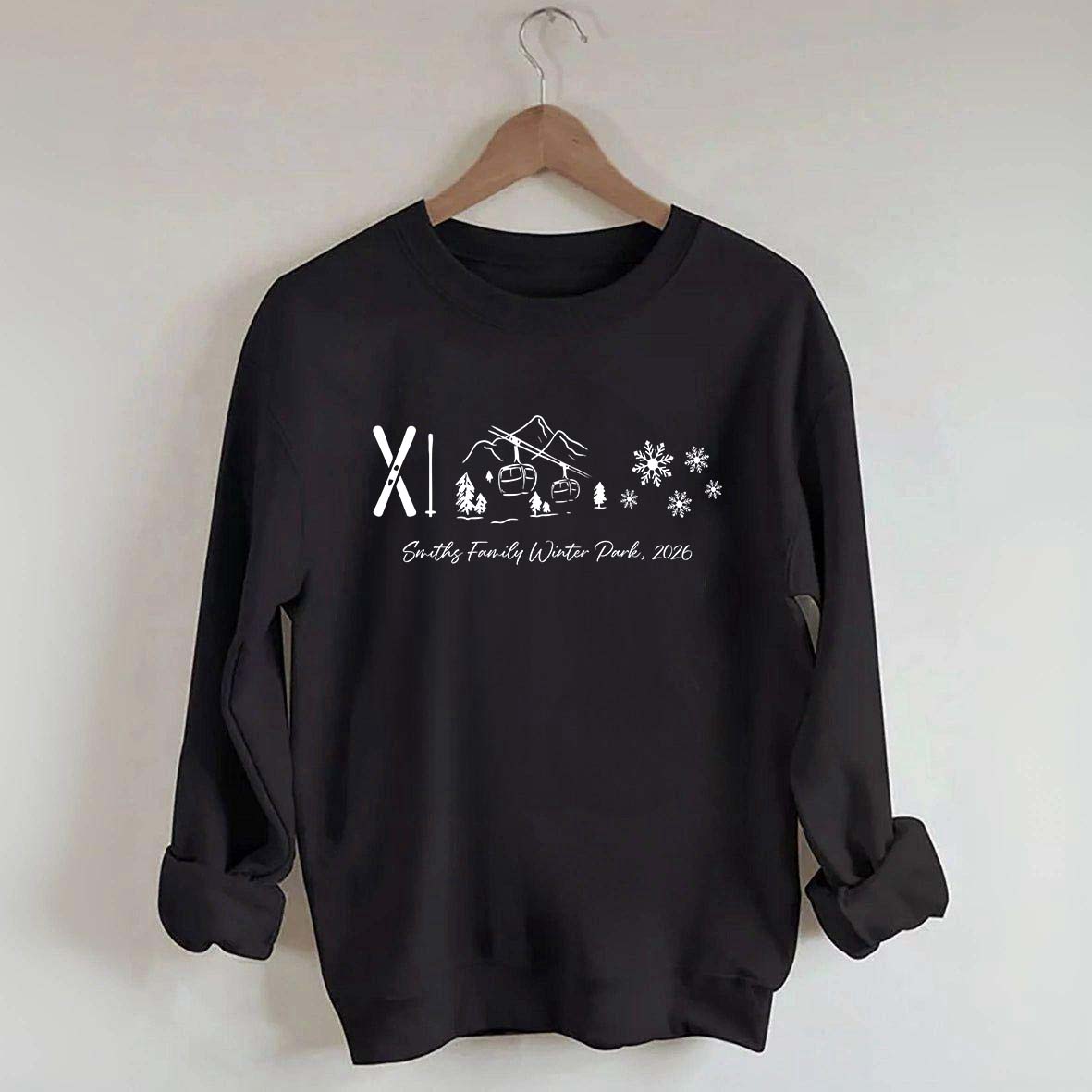 Custom Family Ski Trip Sweatshirt