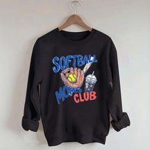Softball Moms Club Sweatshirt
