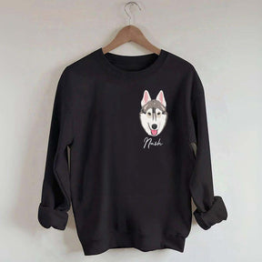 Custom Pet Portrait Sweatshirt