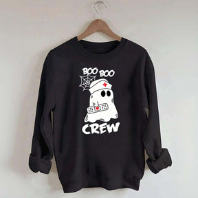 Cute Halloween Boo Crew Nurse Sweatshirt