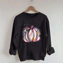 Watercolor Pumpkin Sweatshirt