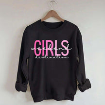 Girls Weekend Destination Trip Sweatshirt