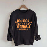 Funny Bourbon 51% Corn by Law Whiskey Sweatshirt