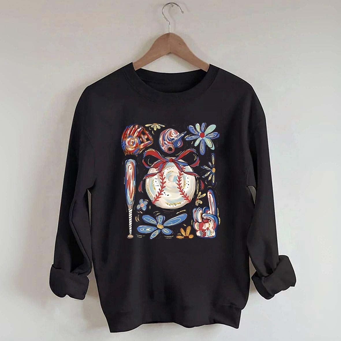 Baseball Tis The Season Sweatshirt