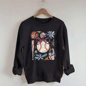 Baseball Tis The Season Sweatshirt