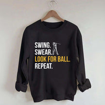 Swing Swear Look For Ball Repeat Sweatshirt