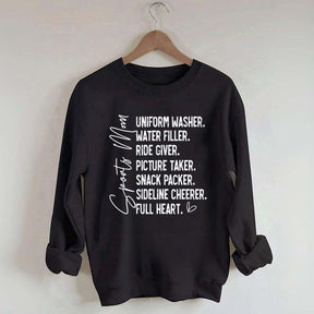 Funny Mama Game Day Sports Sweatshirt