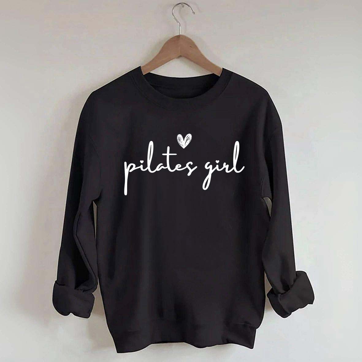 Yoga Workout Cute Pilates Girl Sweatshirt