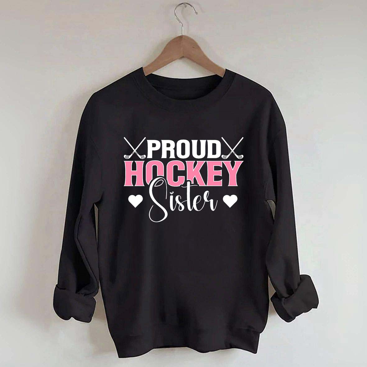 Ice Hockey Girl Motivational Sweatshirt