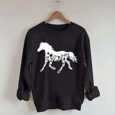 Floral Horse Sweatshirt