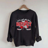Just a Girl Who Loves Hockey Red Sweatshirt