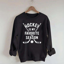 Vintage Hockey Is My Favorite Season Sweatshirt