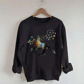 Just A Girl Who Loves Horses Peace Love Sweatshirt