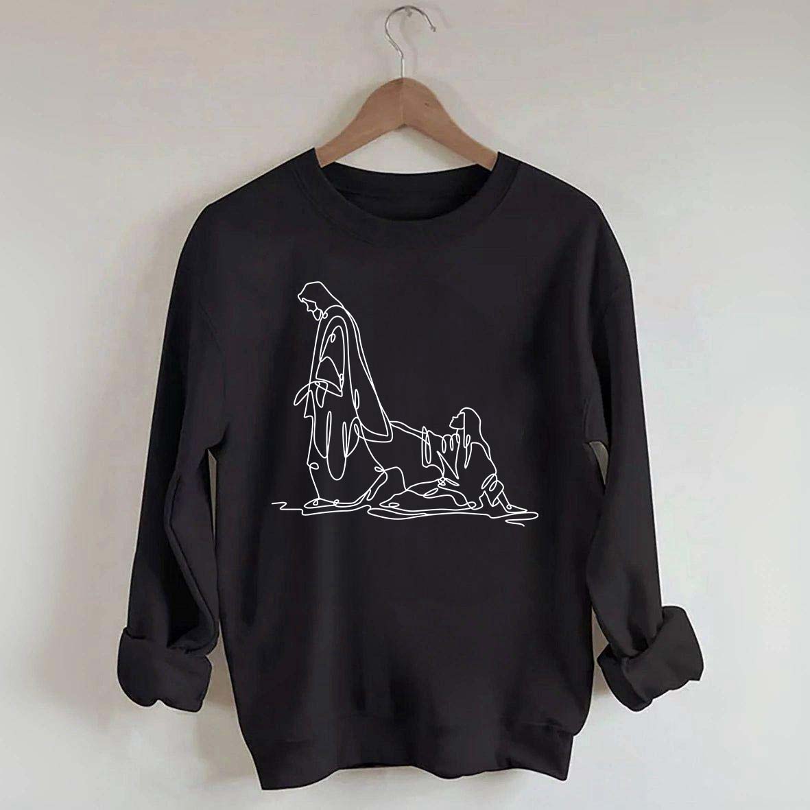 If You're Hanging on By a Thread Make Sure Its the Hem of His Garment Sweatshrit