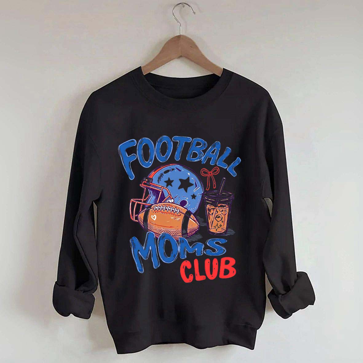 Gameday Football Moms Club Sweatshirt