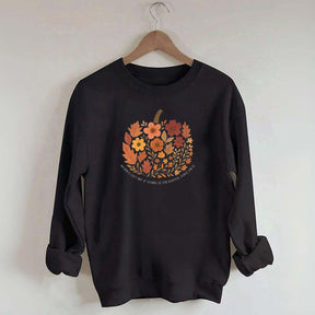 Autumn Leaves Faith Fall Crewneck Sweatshirt