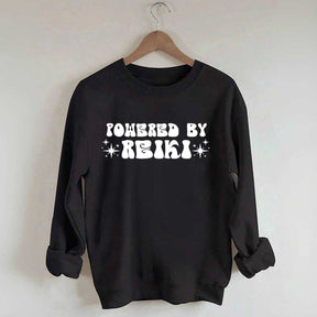 Powered By Reiki Yoga Sweatshirt