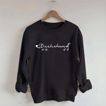Dachshund A Long Written Dog Sweatshirt