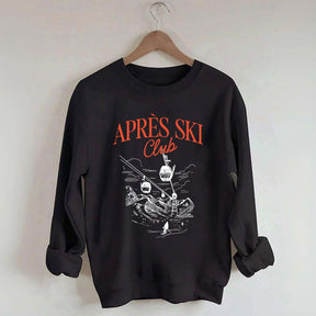 Retro Ski Lodge Sweatshirt