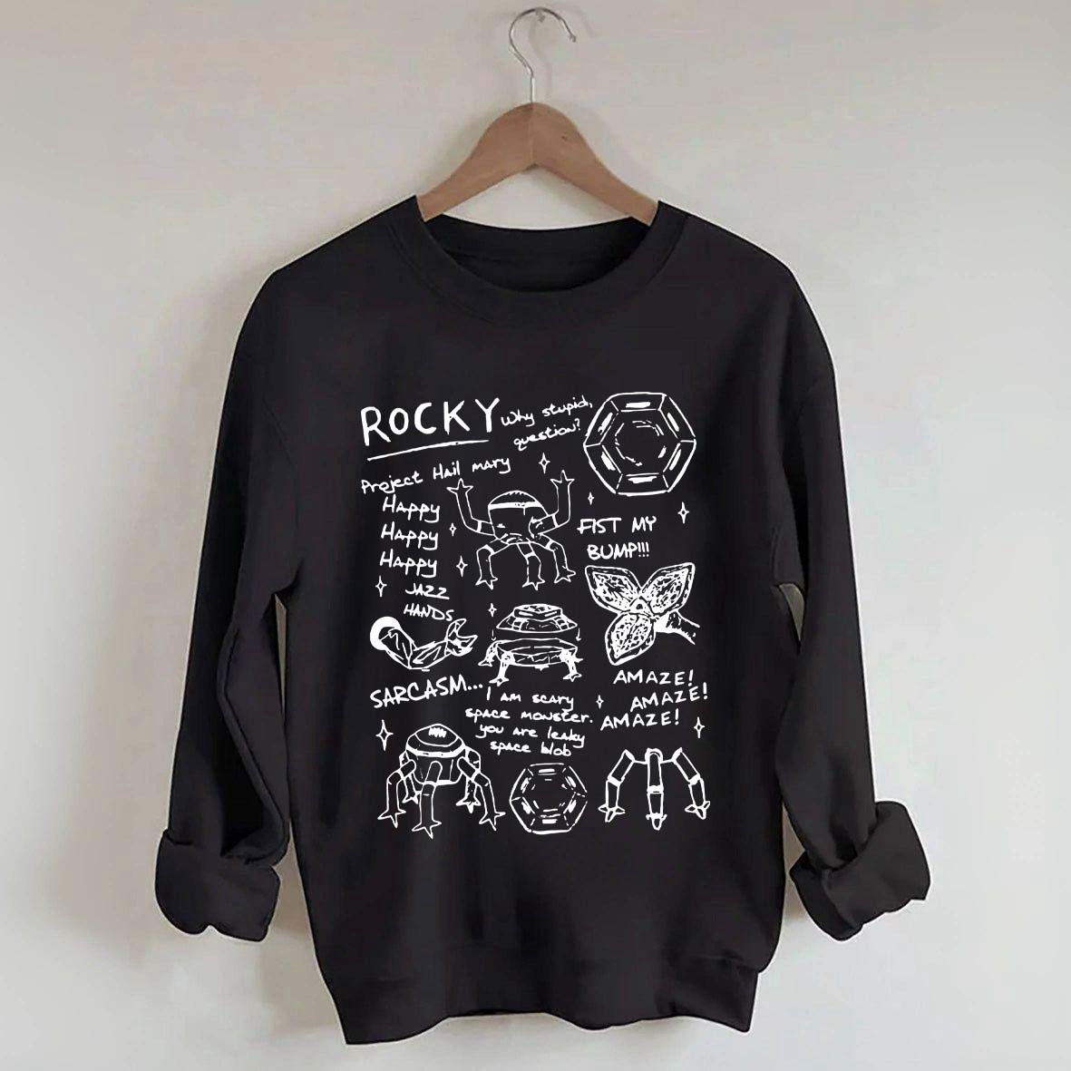 AMAZE Space Monster Rocky Sweatshirt