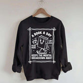 A Book A Day Bookworm Sweatshirt