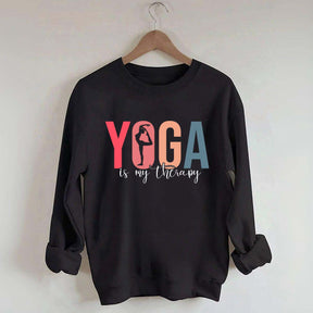 Yoga Is My Therapy Sweatshirt