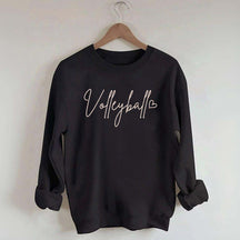 Love Volleyball Minimalist Sweatshirt