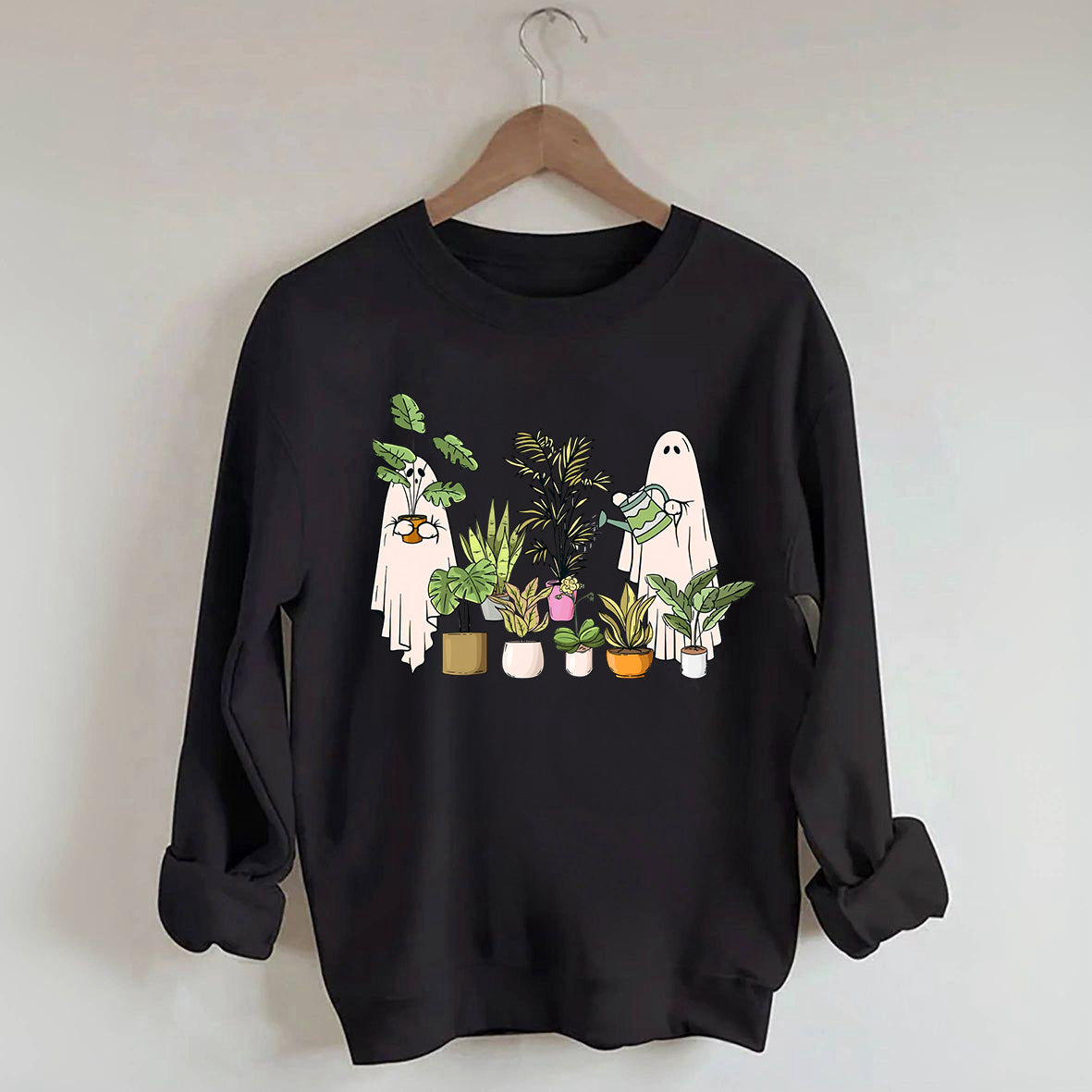 Funny Plant Ghost Sweatshirt