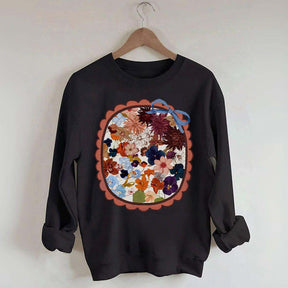 Boho Wildflowers Fantasy Sweatshirt