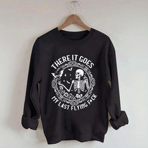 Summer Casual Skull Sweatshirt