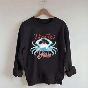Coral Reef Nice To Sea You Sweatshirt