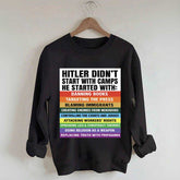 Anti Fascism Protest Sweatshirt