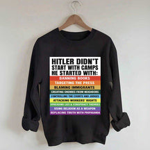 Anti Fascism Protest Sweatshirt
