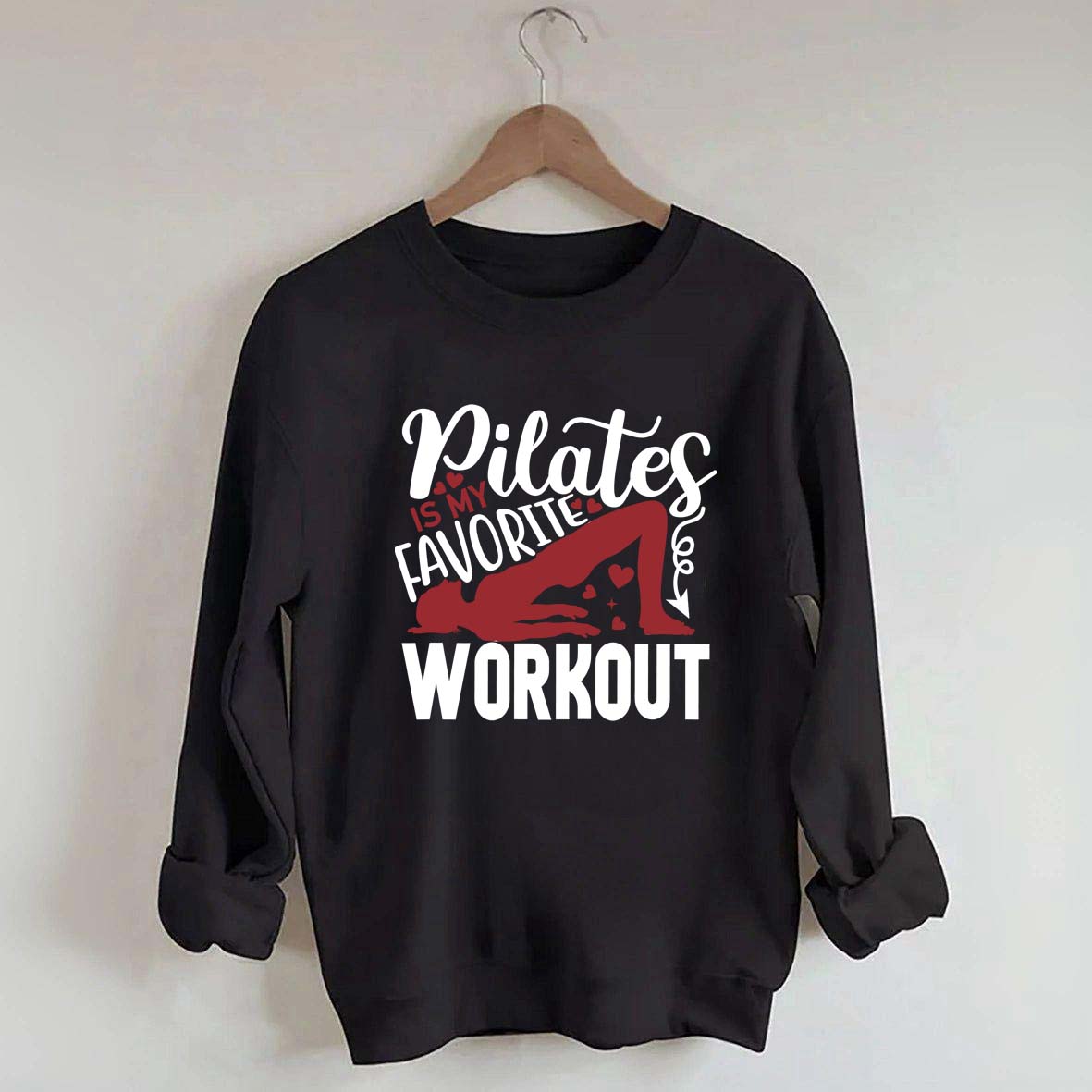 Pilates Workout Statement Sweatshirt