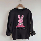 Pink Happy Easter Sweatshirt