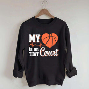 My Heart Is On That Count Sweatshirt
