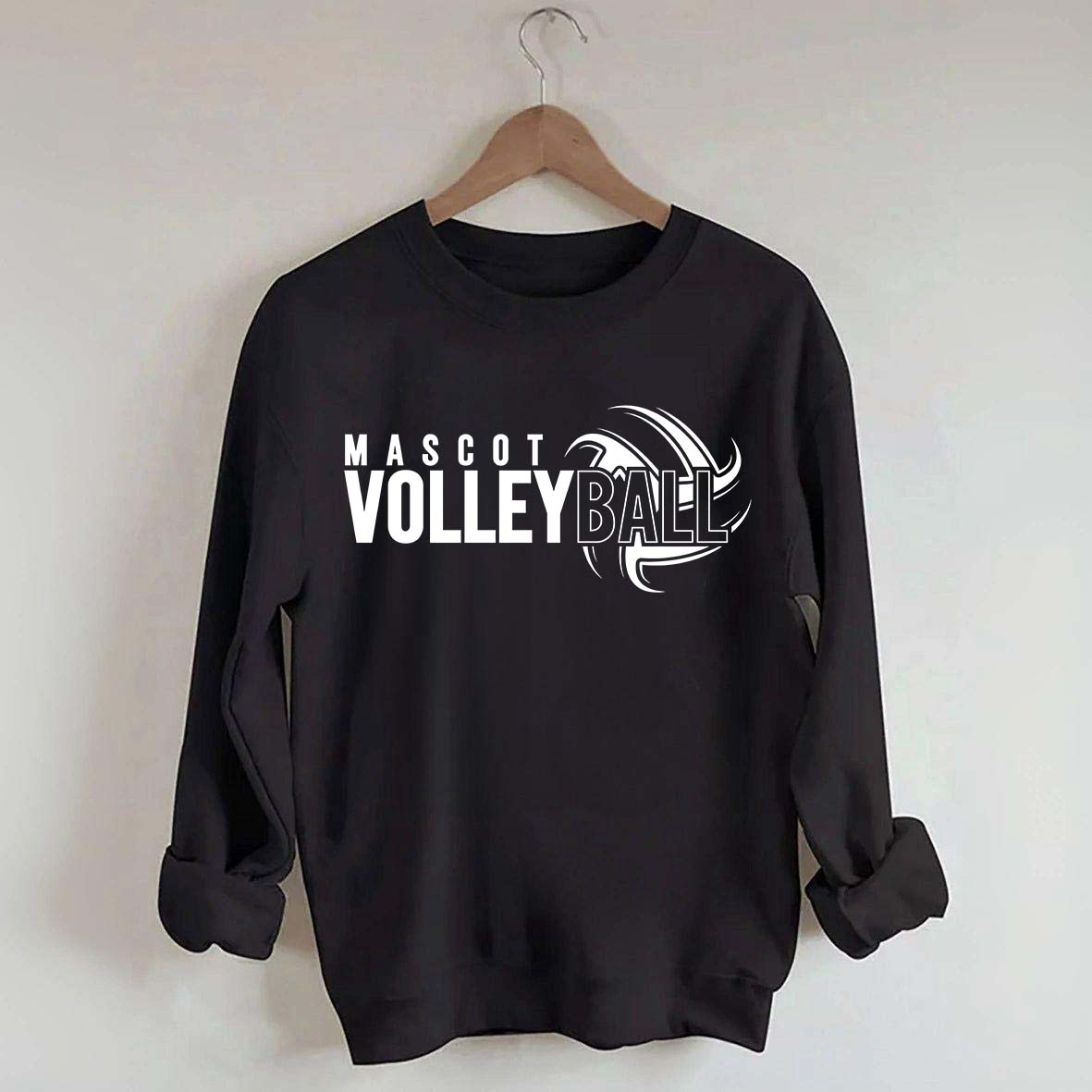 Volleyball Mascot Sweatshirt