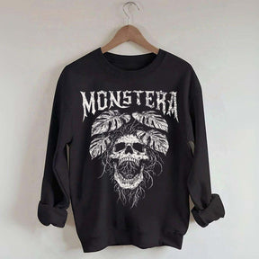 Monstera Funny Plant Lover Sweatshirt