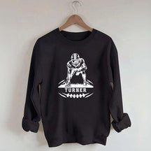 Custom Football Player Game Day Sweatshirt