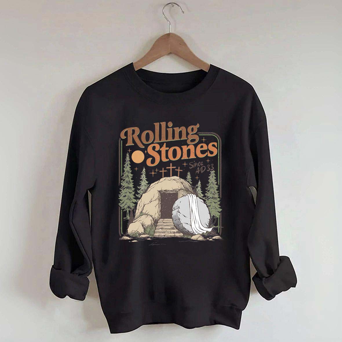 Comfort Colors Rolling Stones Easter Sweatshirt