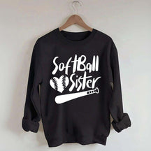 Softball Sister Game Days Sweatshirt