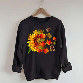 Autumn Sunflower Sweatshirt