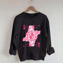 Retro Bookish Queen Sweatshirt